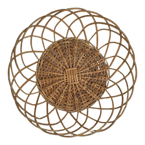 Vintage Wall Decor Vintage Woven Basket Basket Wall Boho Decor